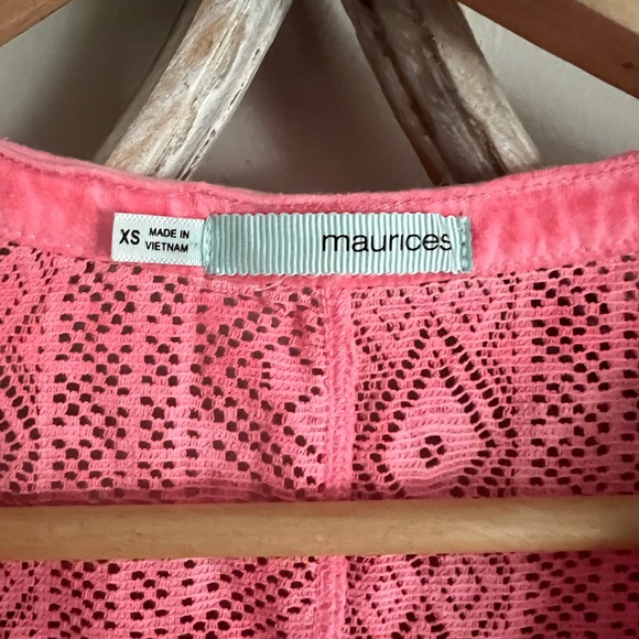 Pink long sleeve pocket shirt Maurice’s - Picture 3 of 3